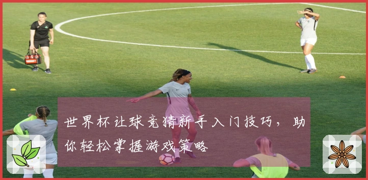 世界杯让球竞猜新手入门技巧，助你轻松掌握游戏策略