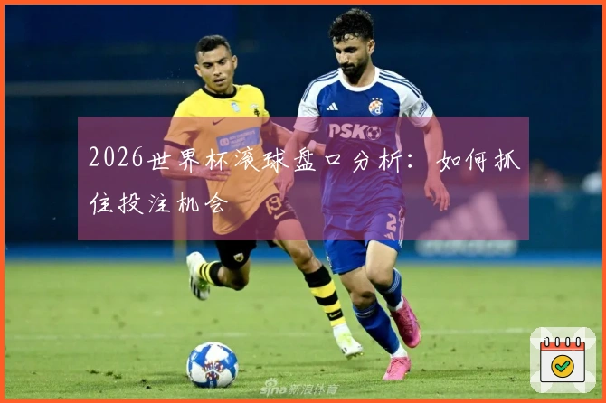 2026世界杯滚球盘口分析：如何抓住投注机会